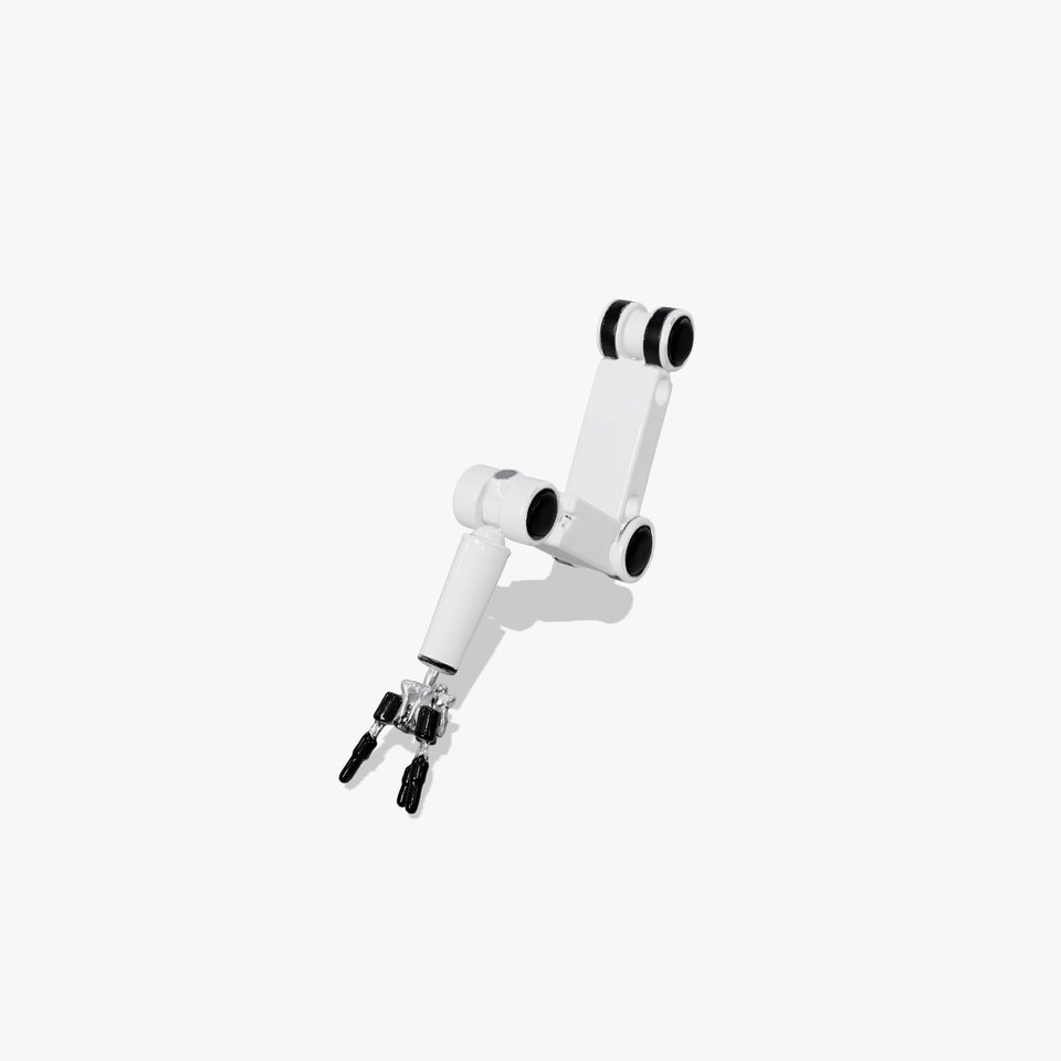 Futuristic Robotic Arm Model Pack with Articulated Joints